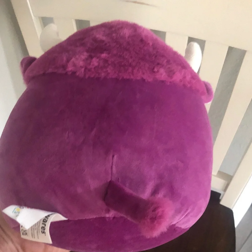 Squishmallows Purple Bison Plush